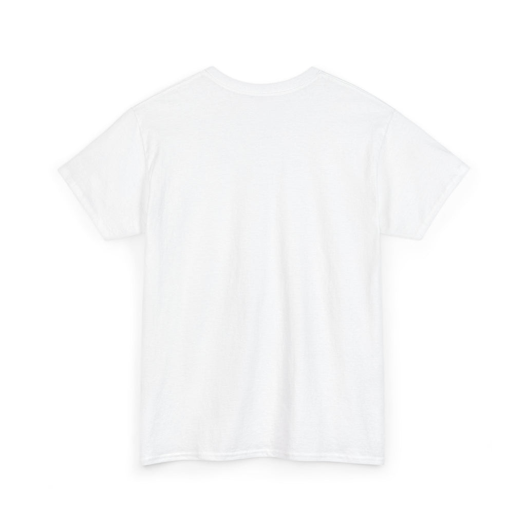 Fyne Print Graffiti Logo Tee — Over-Sized White Crewneck T-Shirt